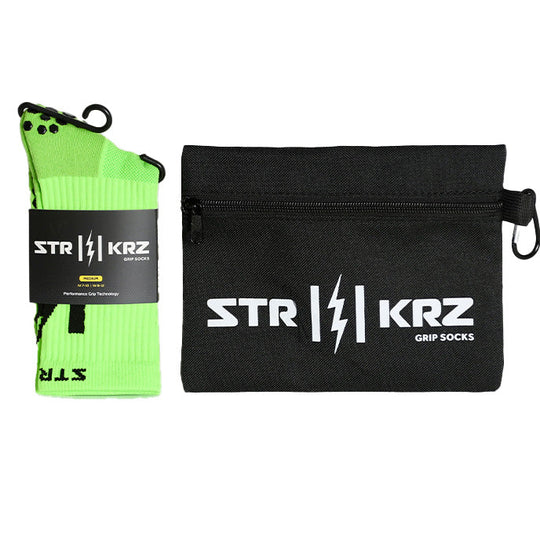 STR KRZ Grip Socks Limited Edition Neon